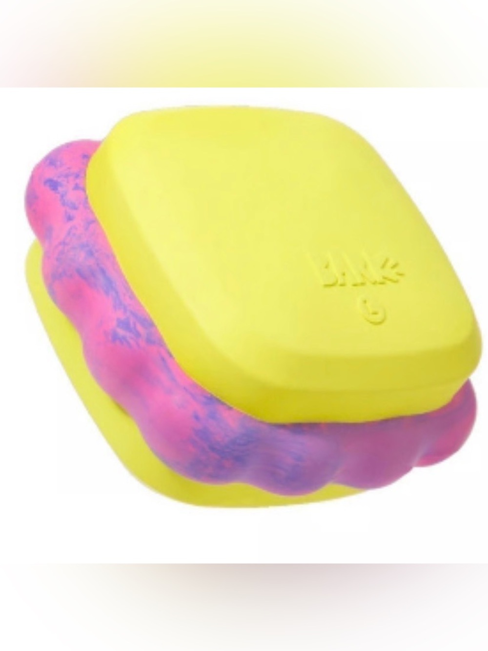 New Bark Box Super Chewer “ E. T. L. T. Sandwich “ LARGE Dog Toy Space Sandwich